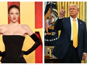 Hunter Schafer / Donald Trump