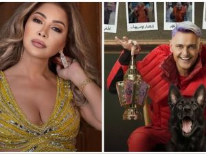 Nawal El Zoghbi and Ramez Galal. (Instagram)