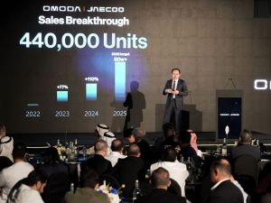 الشركة تؤكد أن دبي بوابة عبور السيارات الصينية الى الشرق الأوسط وتطرح طرازات أومودا C5، وجايكو J7، وجايكو J8 خلال حفل ضخم في فندق أرماني 