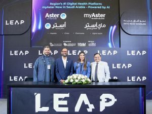 Aster DM Healthcare Takes a Leap into Saudi Arabia with AI-Powered myAster at #LEAP2025