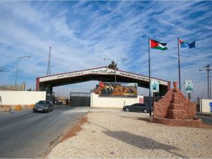 Jaber border crossing