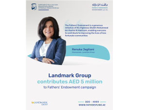 Landmark Group contributes AED 5 million to Fathers’ Endowment campaign  
