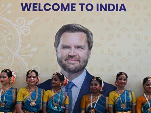 JD Vance visits India 