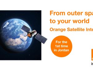 For the First Time in the Kingdom Orange Jordan Launches Satellite Internet Service