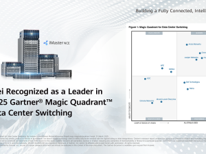 Huawei Recognized as a Leader in the 2025 Gartner® Magic Quadrant™ for Data Center Switching