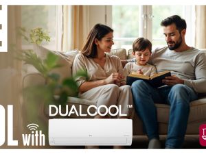 chill out in comfort as temperatures rise with LG’s dualcool tropical split air conditioners
