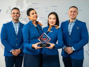 flydubai wins “Airline with the Best Connectivity in the Middle East” for the second time at the 2025 Business Traveller Middle East Awards