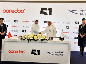 Kuwait Airways and Ooredoo Kuwait Partner to Redefine In-Flight Entertainment with the integration of the “51” Platform on Kuwait Airways Flights