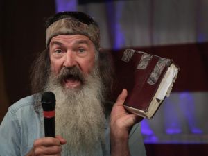 Reality television star Phil Robertson