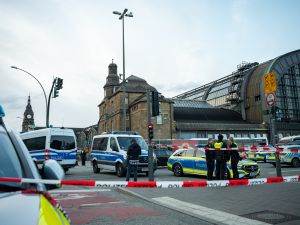 18 injured in knife attack by woman at Hamburg train station