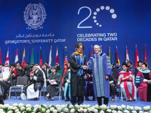 اختيار خريج جامعة جورجتاون في قطر، باحثا في جامعة بكين لعام 2025