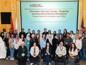 WCM-Q hosts simulation educator course