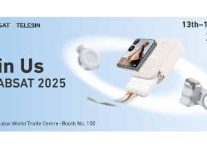 تُقدّم TELESIN ابتكاراتها في إكسسوارات الهواتف الذكية وكاميرات الأكشن خلال معرض CABSAT 2025 في دبي