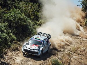 TOYOTA GAZOO Racing Clinches Double-Podium Win at Rally Italia Sardegna