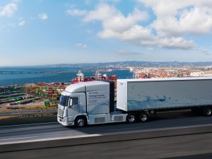 Hyundai Motor Unveils the New XCIENT Heavy-Duty Fuel Cell Truck at ACT Expo 2025