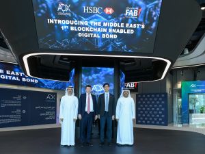 سوق أبوظبي للأوراق المالية يتعاون مع بنك إتش.إس.بي.سي وبنك أبوظبي الأول لإطلاق أول سند رقمي في منطقة الشرق الأوسط وشمال إفريقيا
