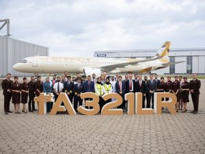 الاتحاد للطيران تستلم أول طائرة إيرباص A321LR