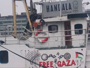 Freedom Flotilla 'Handala' sails towards Gaza to break blockade