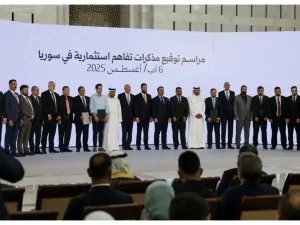 سوريا توقع مذكرات تفاهم استثمارية بقيمة 14 مليار دولار