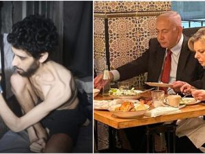 Israeli hostage starve while Netanyahu enjoys good food