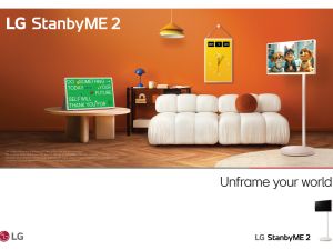 إل جي تطلق جهاز StanbyME 2 لتمهد الطريق لعصر جديد من الترفيه المحمول 