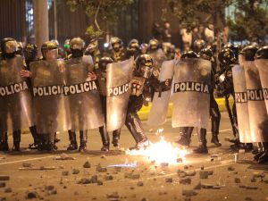 Violent protests erupt in Peru as interim president José Jerí faces calls to resign