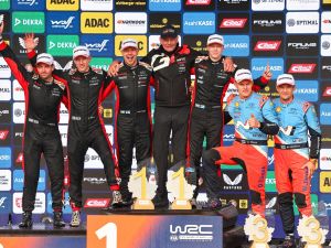 TOYOTA GAZOO Racing Secures Toyota’s Fifth Consecutive WRC Manufacturers’ Title with One-Two Finish at Central European Rally