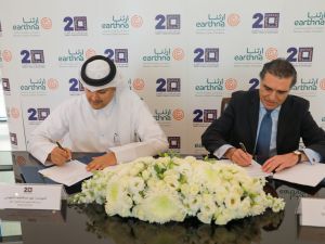 مركز "إرثنا"، التابع لمؤسسة قطر ، وشركة الديار القطرية يوقعان مذكرة تفاهم لتعزيز شبكة المدن الجافة