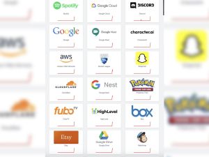 List of major apps facing errors