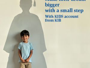 KIB: Kids Account introduced in a new look under the ‘Grow Their Dreams with a Small Step’ campaign