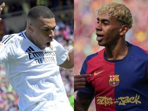 كلاسيكو ريال مدريد ضد برشلونة (أ ف ب)