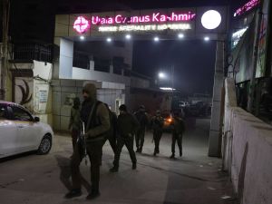 انفجار مركز شرطة في كشمير