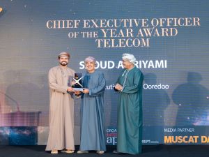 Saoud Al Riyami Named CEO of the Year – Telecom at CXO Awards 2025 