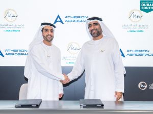 Mohammed Bin Rashid Aerospace Hub Signs Agreement With Atherion Aerospace to Establish a New Aerospace Manufacturing Facility at Dubai South