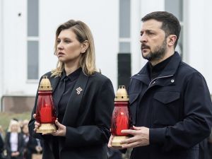 Zelensky's wife Olena Zelenska