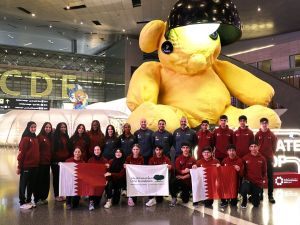 طلاب مؤسسة قطر ينافسون على الساحة العالمية في بطولة لكرة الطائرة بالصين