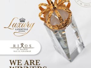 ريكسوس المعيريض رأس الخيمة يحصد لقب "أفضل منتجع شاطئي فاخر" في الإمارات