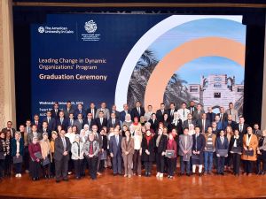 AUC Celebrates Completion of Leading Change in Dynamic Organizations Program With Graduation of Cohort 4
