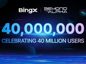 منصة BingX تحتفل بتجاوز 40 مليون مستخدم في 2025 مع إطلاق حملة "Beyond the Alpha"