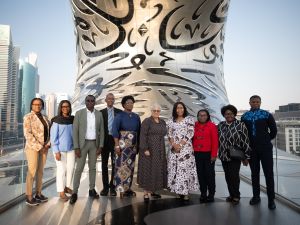 نائبة رئيس جمهورية ناميبيا تزور متحف المستقبل