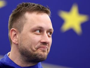 Greenland's Prime Minister Jens-Frederik Nielsen