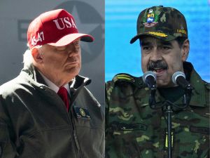 US President Donald Trump and Venezuela’s President Nicolás Maduro