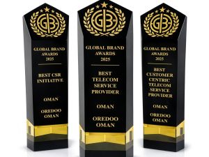 Ooredoo تفوز بثلاث جوائز ضمن جوائز Global Brands Magazine لعام 2025