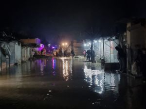 إنقاذ طفل في سوريا