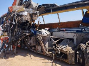 18 Egyptian workers killed in deadly crash on Port Said–Ismailia road 