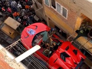 'Pharaonic' Lamborghini car