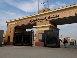 صورة حصرية لمعبر رفح 