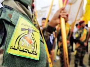 مشهد من أحد الاستعراضات العسكرية لحزب الله العراقي 