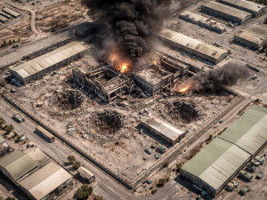 يُعتقد أن الموقع مرتبط بأنشطة في البرنامج النووي الإيراني