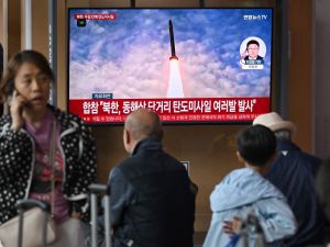 North Korean ballistic missile